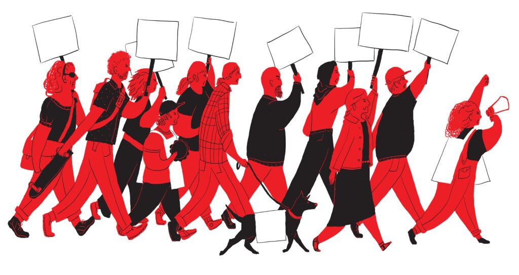 DSA Marching Graphic